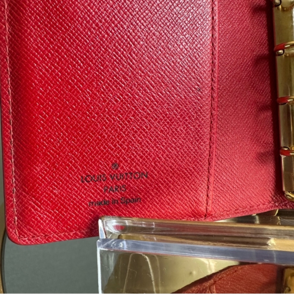 Louis Vuitton Agenda PM - Red Epi Leather - Picture 9 of 9